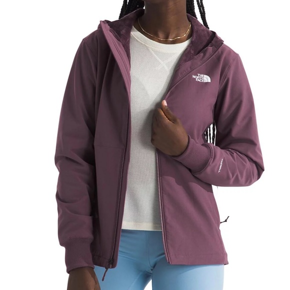 The North Face Women's Shelbe Raschel Zip-Front Fleece-Lined Hoodie Jacket, M - Picture 3 of 11